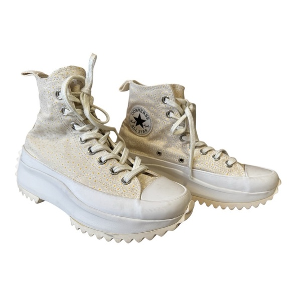 Daisy CONVERSE Chuck Taylor Run Star Hike All Star High Platform Women’s 8.5 - Picture 2 of 13